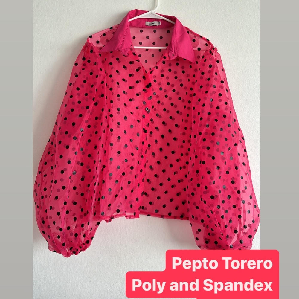 Pepto Polka Pink Bullfighter Shirt